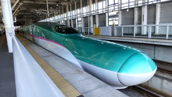 盛岡駅から新函館北斗駅の乗車記録(乗りつぶし)写真