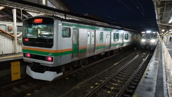 横浜駅から沼津駅の乗車記録(乗りつぶし)写真