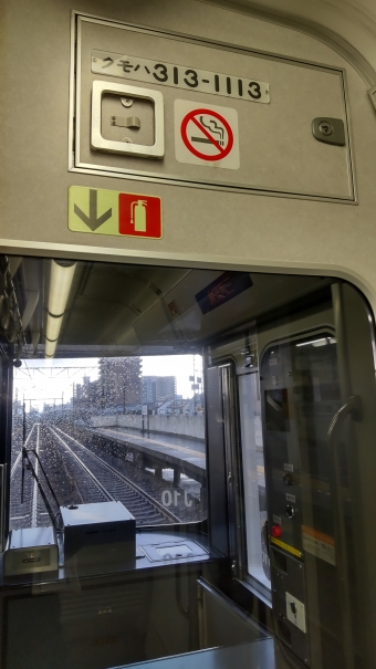 三河安城駅から岡崎駅の乗車記録(乗りつぶし)写真