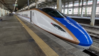 東京駅から長岡駅の乗車記録(乗りつぶし)写真