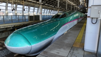 八戸駅から東京駅の乗車記録(乗りつぶし)写真