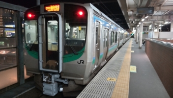 仙台駅から長町駅の乗車記録(乗りつぶし)写真