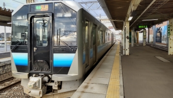 浪岡駅から川部駅の乗車記録(乗りつぶし)写真