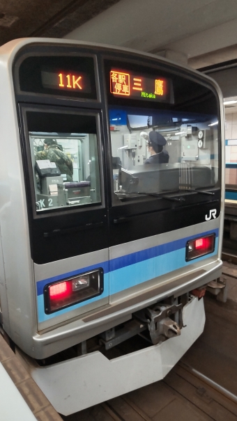 日本橋駅から早稲田駅の乗車記録(乗りつぶし)写真