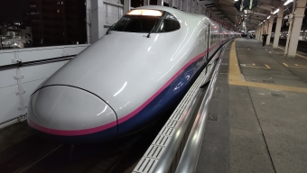 仙台駅から宇都宮駅の乗車記録(乗りつぶし)写真