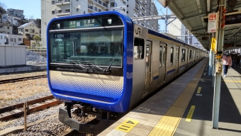 逗子駅から横須賀駅の乗車記録(乗りつぶし)写真