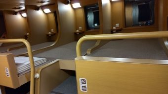横浜駅から岡山駅の乗車記録(乗りつぶし)写真