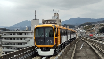 大町駅から上安駅の乗車記録(乗りつぶし)写真