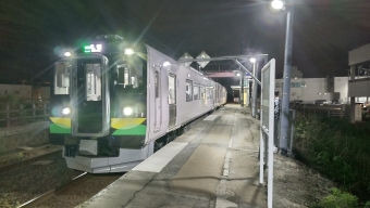 糸井駅から苫小牧駅の乗車記録(乗りつぶし)写真