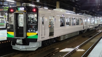 札幌駅から糸井駅の乗車記録(乗りつぶし)写真