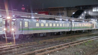 東室蘭駅から札幌駅の乗車記録(乗りつぶし)写真