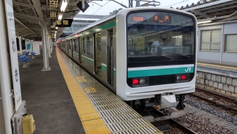 いわき駅から常陸多賀駅の乗車記録(乗りつぶし)写真