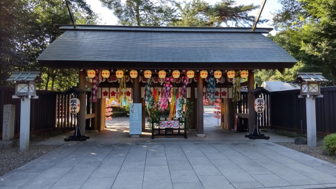 鉄道乗車記録の写真:旅の思い出(2)        「櫻木神社に参拝に行って来ました。」