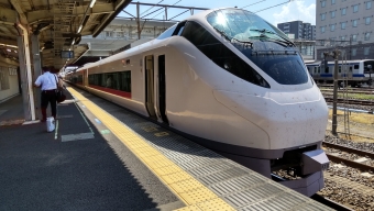 勝田駅から品川駅の乗車記録(乗りつぶし)写真