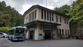 ケーブル坂本駅からケーブル延暦寺駅の乗車記録(乗りつぶし)写真