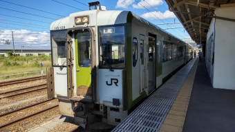 大館駅から十和田南駅の乗車記録(乗りつぶし)写真