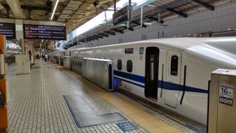 東京駅から浜松駅の乗車記録(乗りつぶし)写真