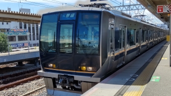 甲子園口駅から新大阪駅の乗車記録(乗りつぶし)写真