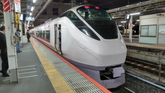 日立駅から品川駅の乗車記録(乗りつぶし)写真