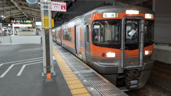 静岡駅から興津駅の乗車記録(乗りつぶし)写真