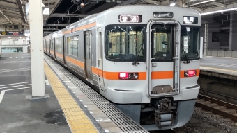 興津駅から静岡駅の乗車記録(乗りつぶし)写真