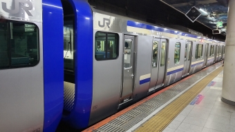 木更津駅から東京駅の乗車記録(乗りつぶし)写真