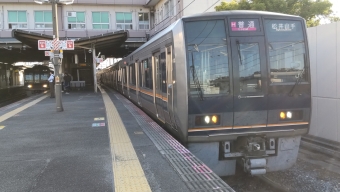 徳庵駅から四条畷駅の乗車記録(乗りつぶし)写真