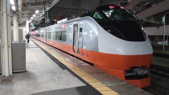 いわき駅から仙台駅の乗車記録(乗りつぶし)写真