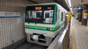 仙台駅から勾当台公園駅の乗車記録(乗りつぶし)写真