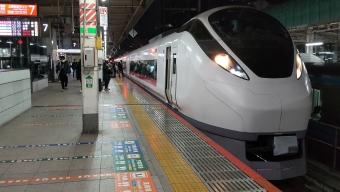 東京駅からいわき駅の乗車記録(乗りつぶし)写真