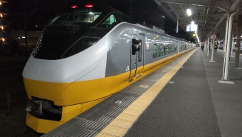 品川駅から勝田駅の乗車記録(乗りつぶし)写真