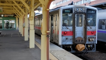 釧路駅から厚岸駅の乗車記録(乗りつぶし)写真