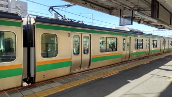 新町駅から本庄駅の乗車記録(乗りつぶし)写真