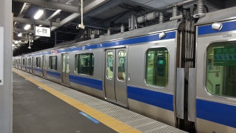 いわき駅から泉駅の乗車記録(乗りつぶし)写真