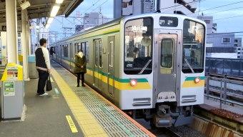 八丁畷駅から浜川崎駅の乗車記録(乗りつぶし)写真