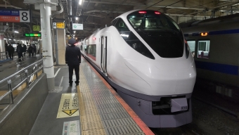 上野駅からいわき駅の乗車記録(乗りつぶし)写真