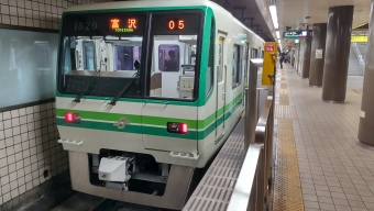 勾当台公園駅から仙台駅の乗車記録(乗りつぶし)写真