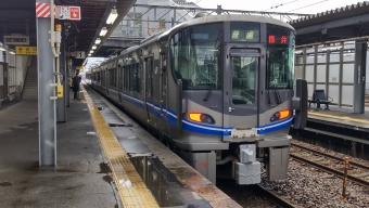 松任駅から小松駅の乗車記録(乗りつぶし)写真