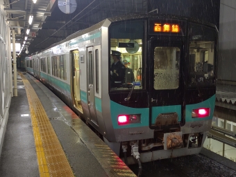 小浜駅から敦賀駅の乗車記録(乗りつぶし)写真