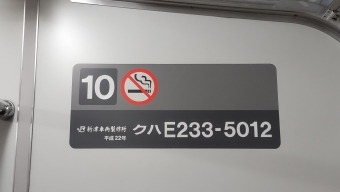 新木場駅から新習志野駅の乗車記録(乗りつぶし)写真