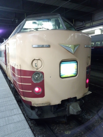 長野駅から高田駅の乗車記録(乗りつぶし)写真