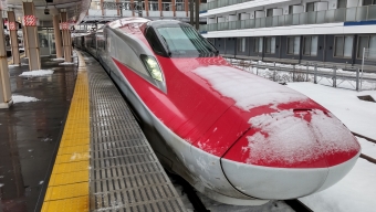 秋田駅から雫石駅の乗車記録(乗りつぶし)写真