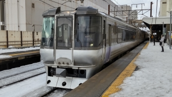 新札幌駅から南千歳駅の乗車記録(乗りつぶし)写真
