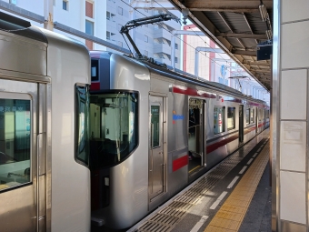 大橋駅から西鉄福岡（天神）駅の乗車記録(乗りつぶし)写真