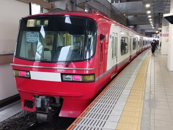 名鉄名古屋駅から知立駅の乗車記録(乗りつぶし)写真