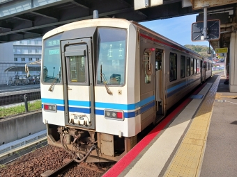 浜田駅から大田市駅の乗車記録(乗りつぶし)写真