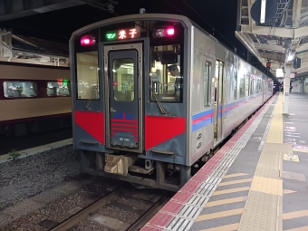 松江駅から米子駅の乗車記録(乗りつぶし)写真
