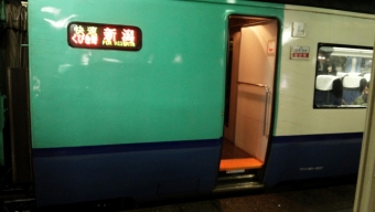直江津駅から新津駅の乗車記録(乗りつぶし)写真