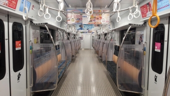 西唐津駅から西新駅の乗車記録(乗りつぶし)写真