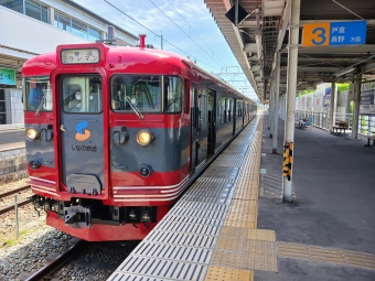 田中駅から上田駅の乗車記録(乗りつぶし)写真